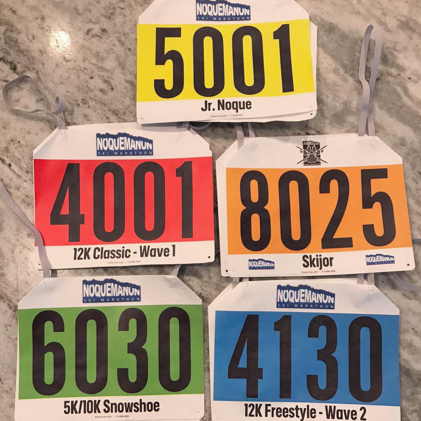 360 race bib design detail